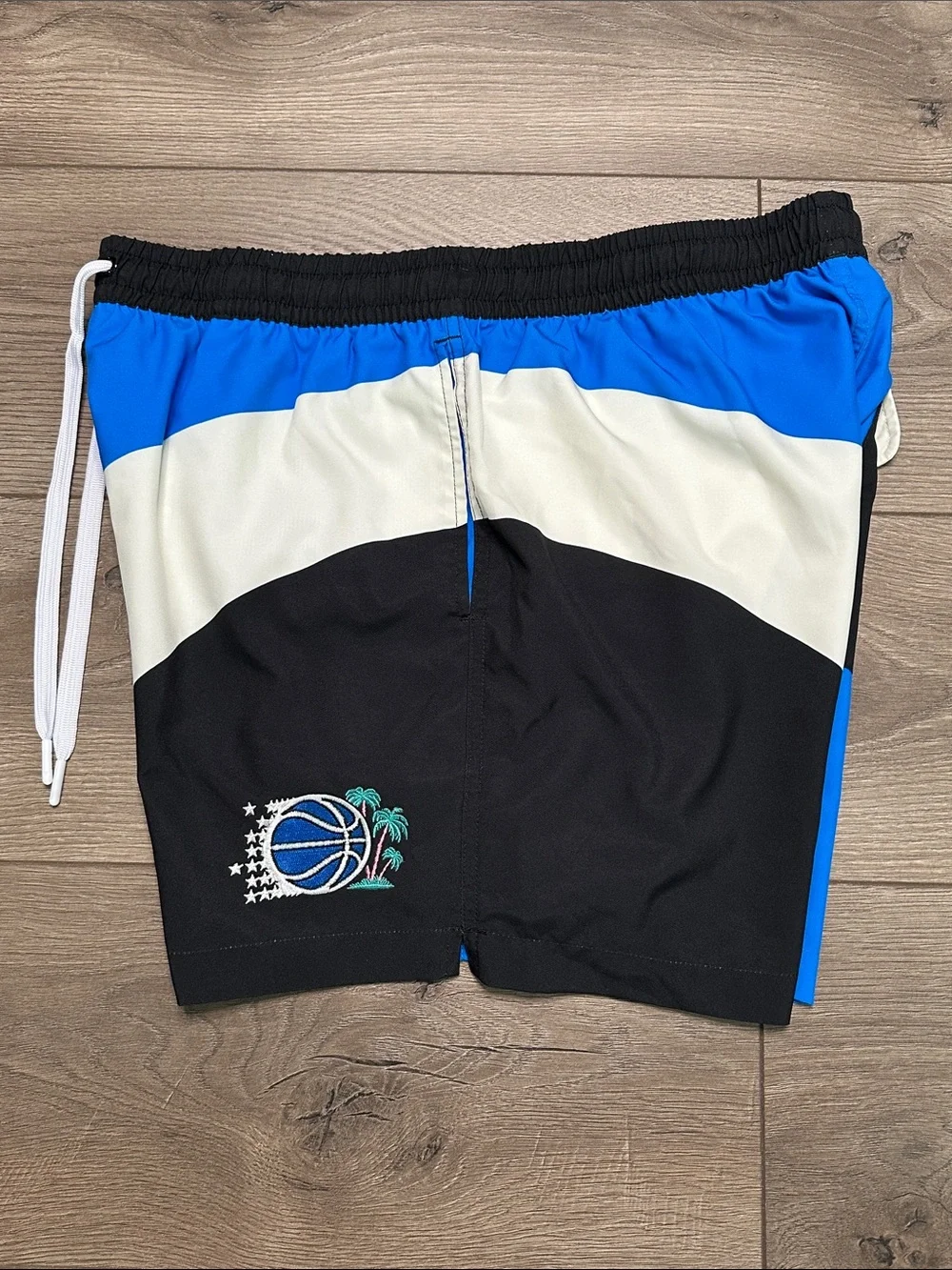 Orlando Magic X Duvin 5” Lined Training Shorts Limited Edition Blue Black Large